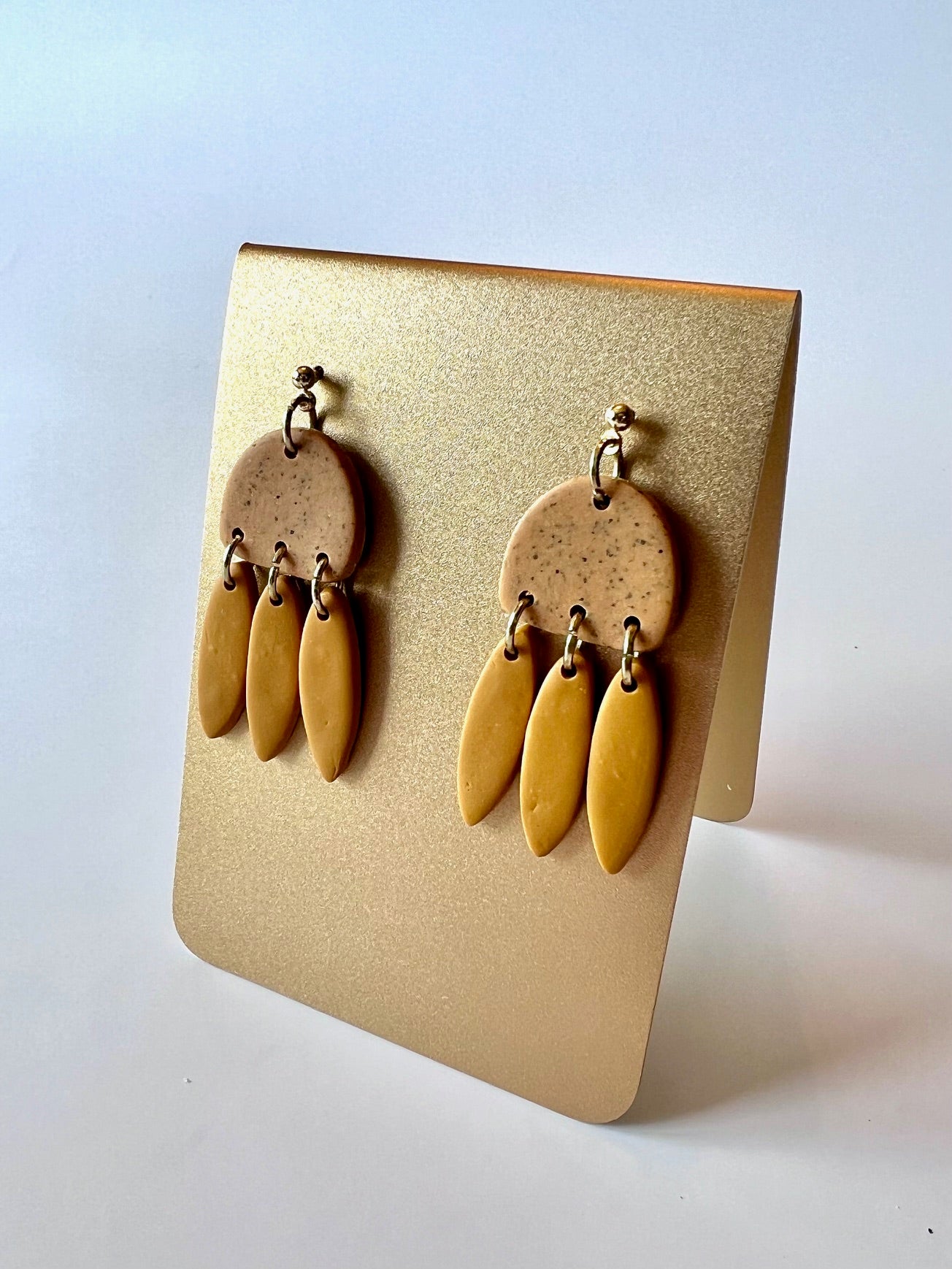 Mustard Southwest Dangle Earrings